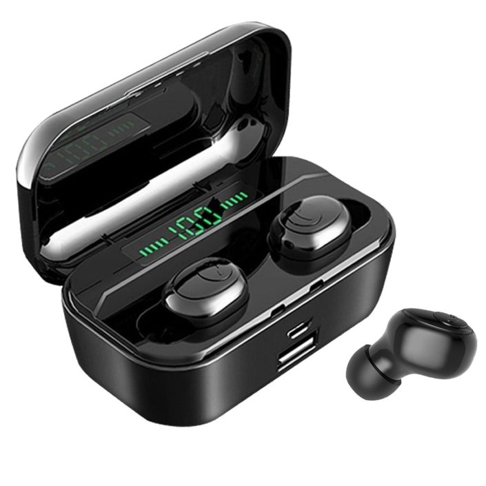 Tws True Bluetooth 5 0 Wireless Earbuds Hifi Stereo With Charging Case