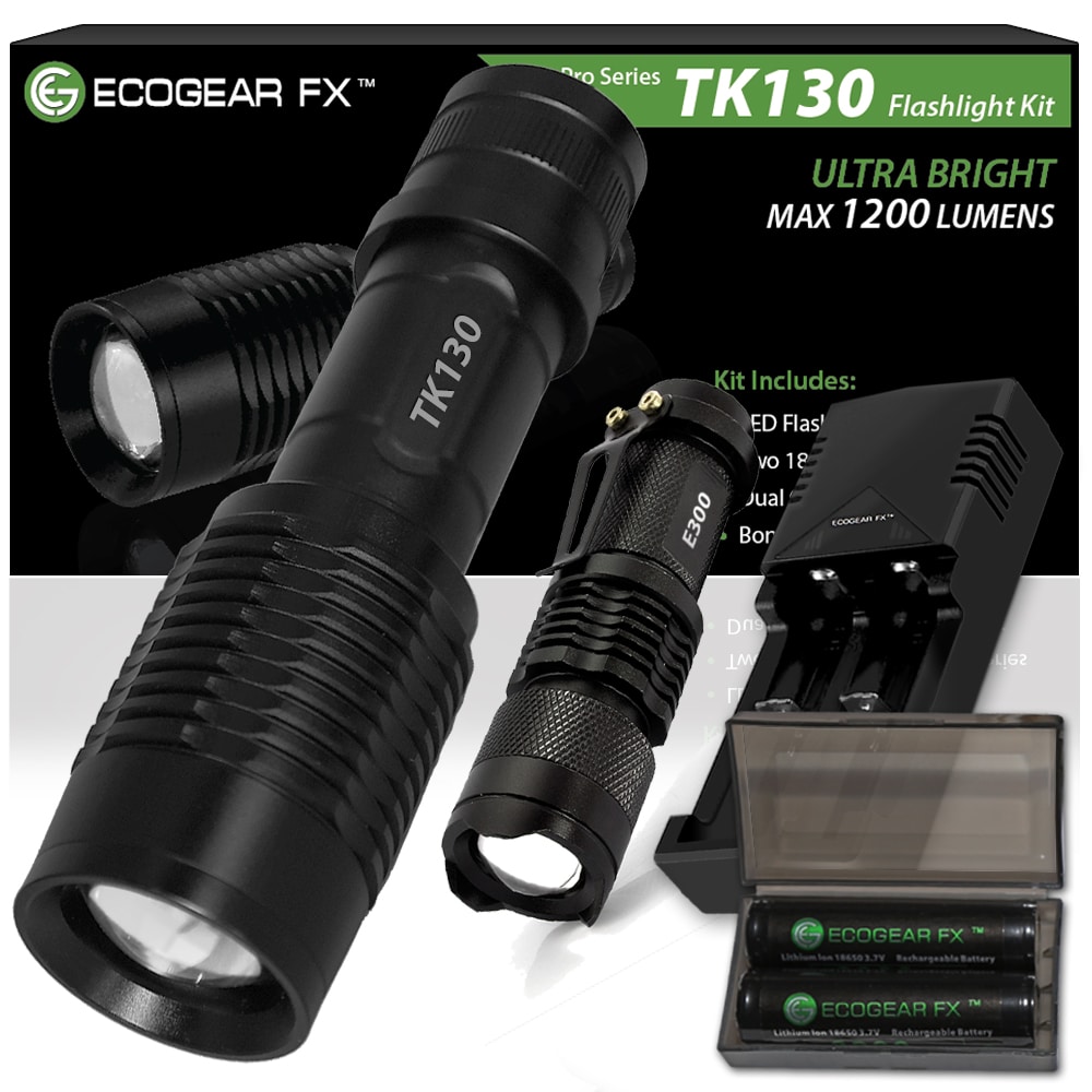 Best Flashlight for Camping: Small Rechargeable Camping Flashlight