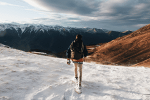 mountain trail hiking